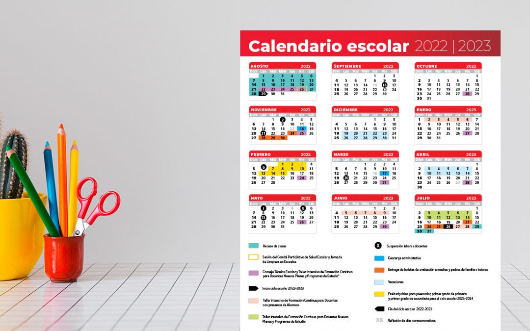 Es oficial: SEP publica Calendario Escolar 2022-2023